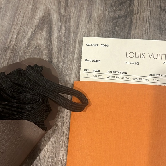 LOUIS VUITTON Calfskin Wonderland Ranger Boots Size 38.5 Black Leather - Picture 13 of 16